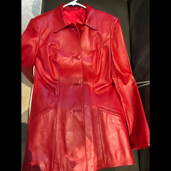 Batya Leather Jacket. - Picture 4 of 4